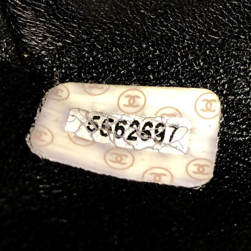 Chanel Vintage Classic Top Handle Flap Bag Caviar Jumbo 1