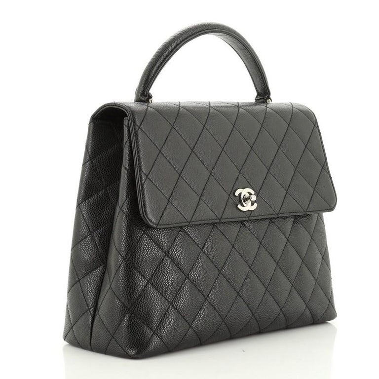 chanel classic flap with top handle