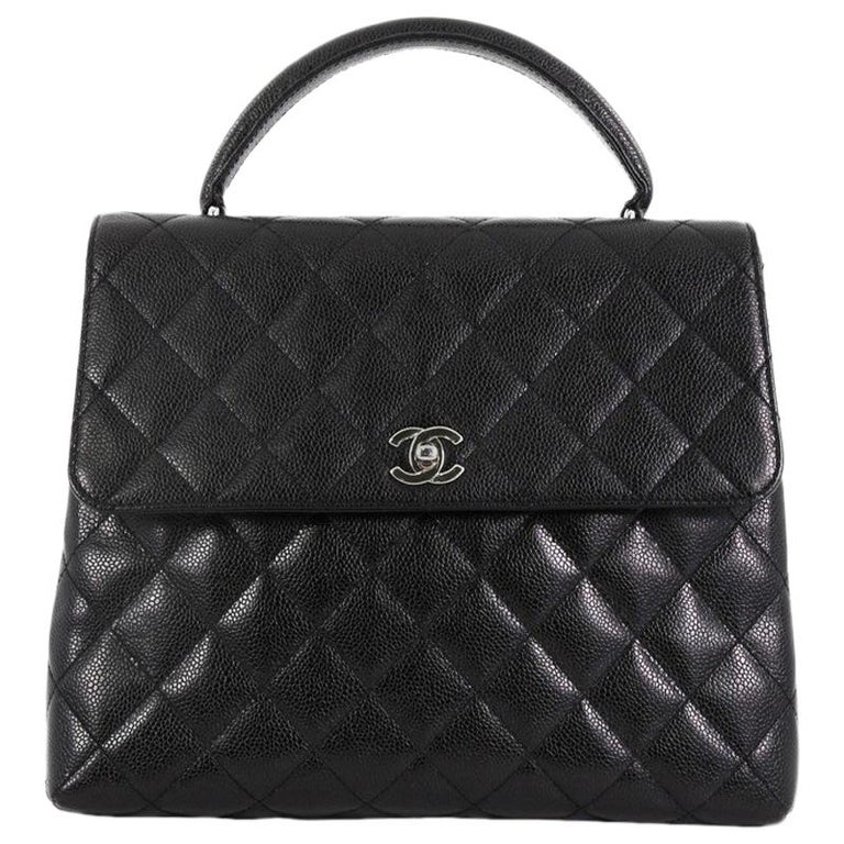 chanel classic flap with top handle