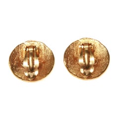 Chanel Vintage Clip On Earrings