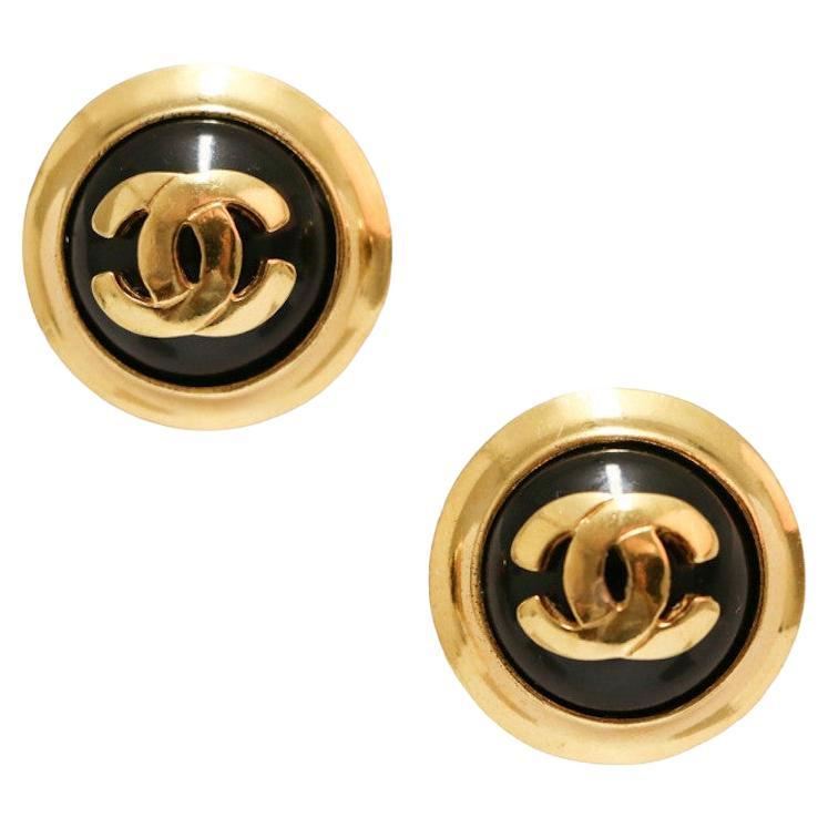 1997 Chanel vintage clip-on earrings
