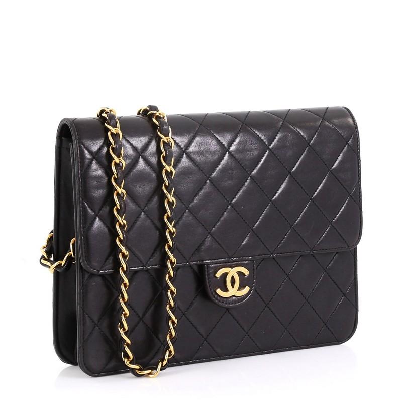 Chanel vintage clutch with chain deals