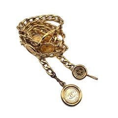 CHANEL Vintage Coins Belt