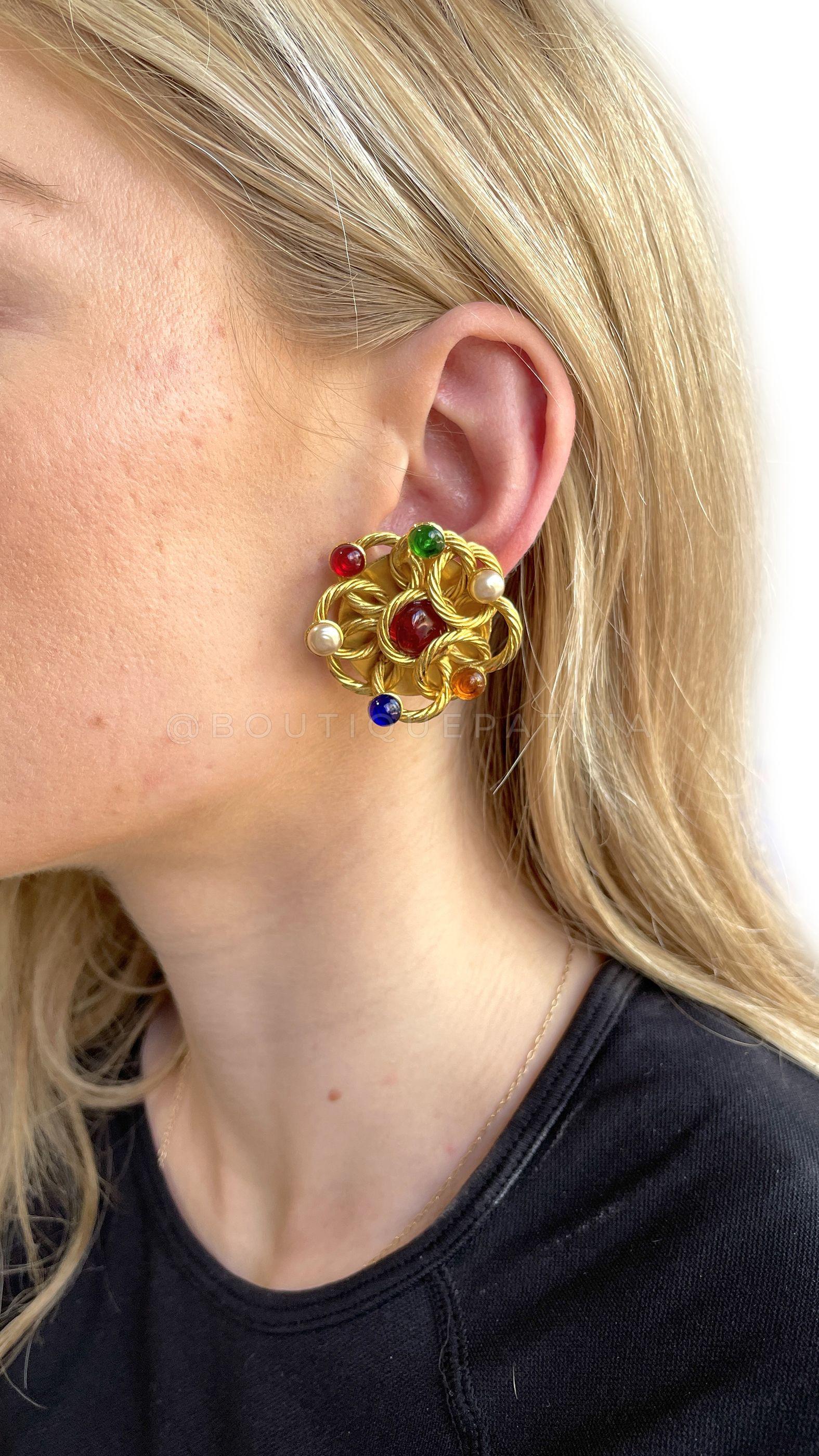 chanel 23a earrings