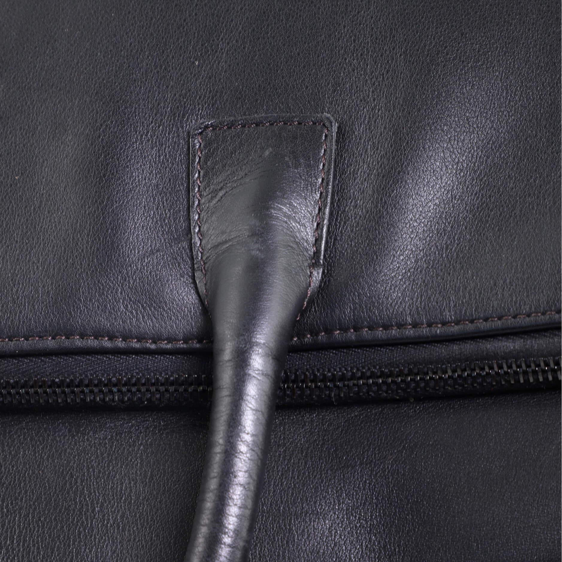 Chanel Vintage Convertible Weekender Bag Leather Large 1