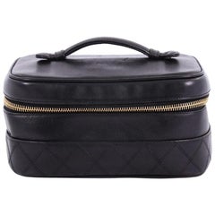 Chanel Vintage Cosmetic Case Lambskin