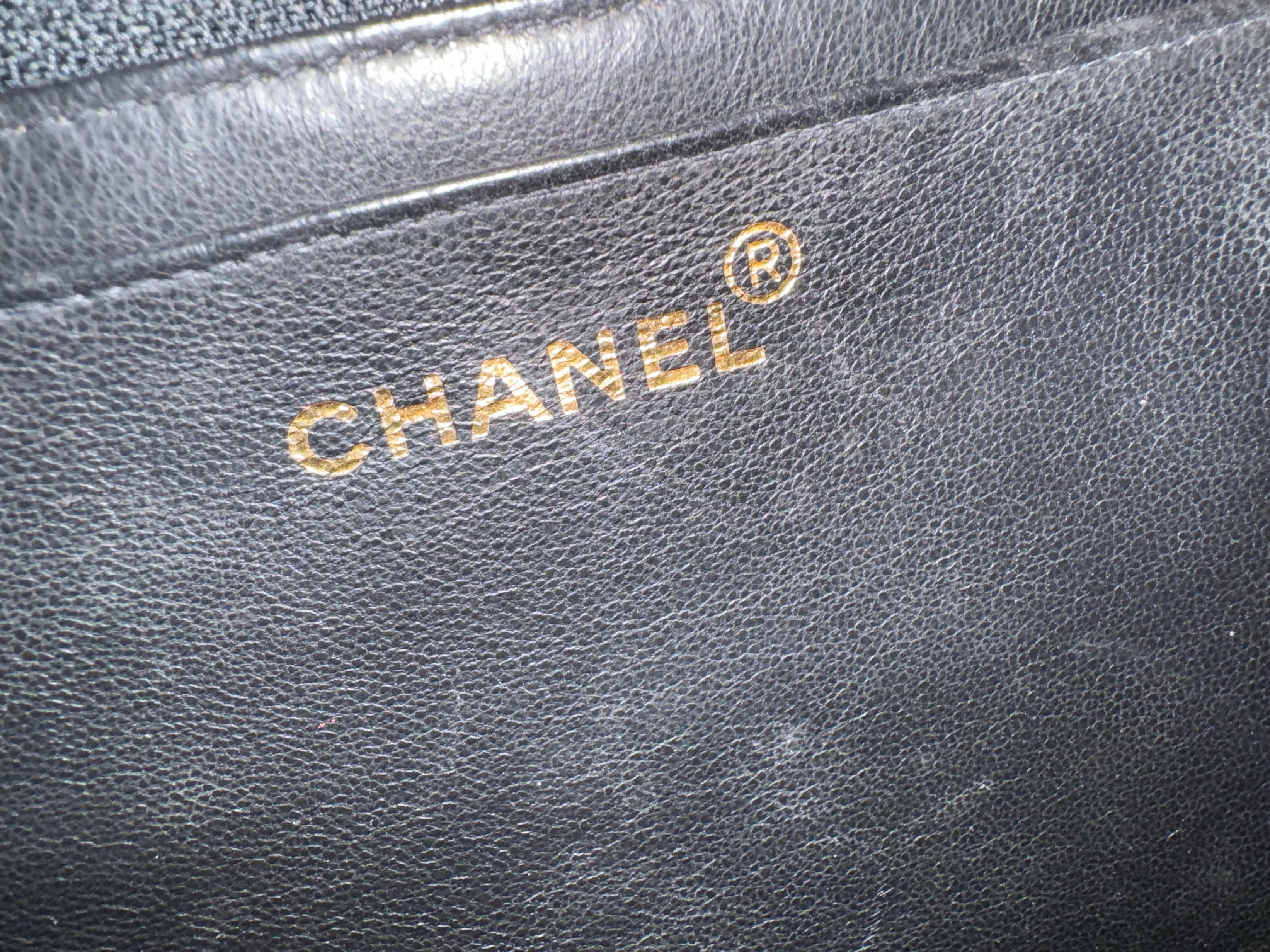 Chanel Vintage Crocodile Maxi  7