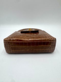 Chanel Vintage Crocodile Mini Kelly