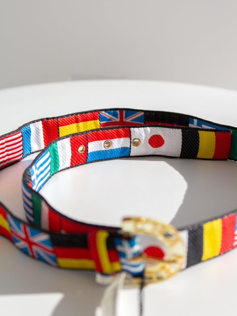 Chanel Vintage Cruise 1995 Multicolor International Flag 95C  display picture 3