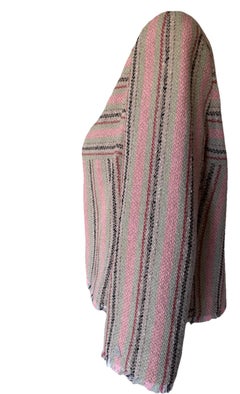 CHANEL by  Karl Lagerfeld  Vintage Cruise 2000 Striped Cropped Tweed Jacket