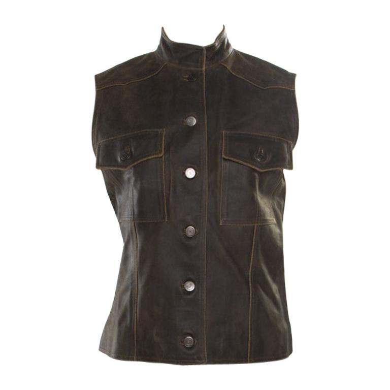 Chanel Calfskin Vest - For Sale on 1stDibs