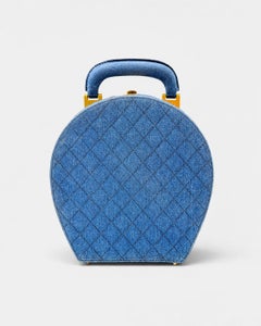 Chanel Vintage Denim Vanity Case