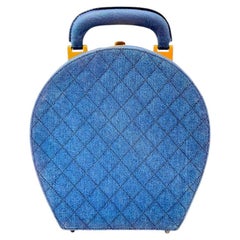Chanel Vintage Denim Vanity Case