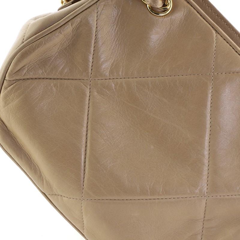 Women's or Men's Chanel Vintage Diamond CC Tassel Shoulder Bag Quilted Leather Mini