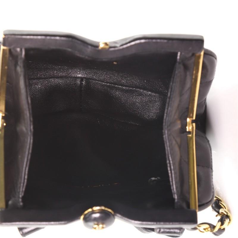 Chanel Vintage Diamond CC Tassel Waist Bag Quilted Lambskin Small 1