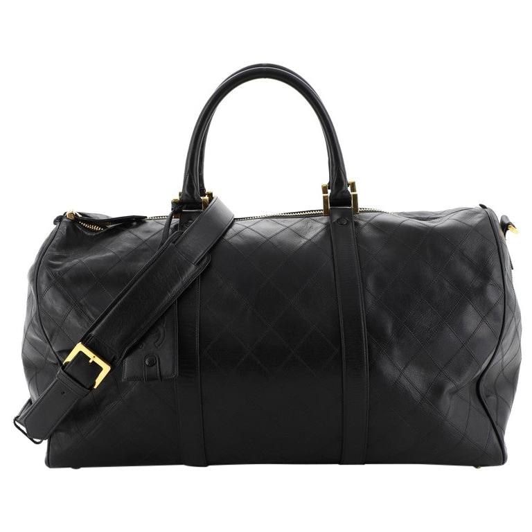 Chanel Handbag Wild Stitch Boston Bag