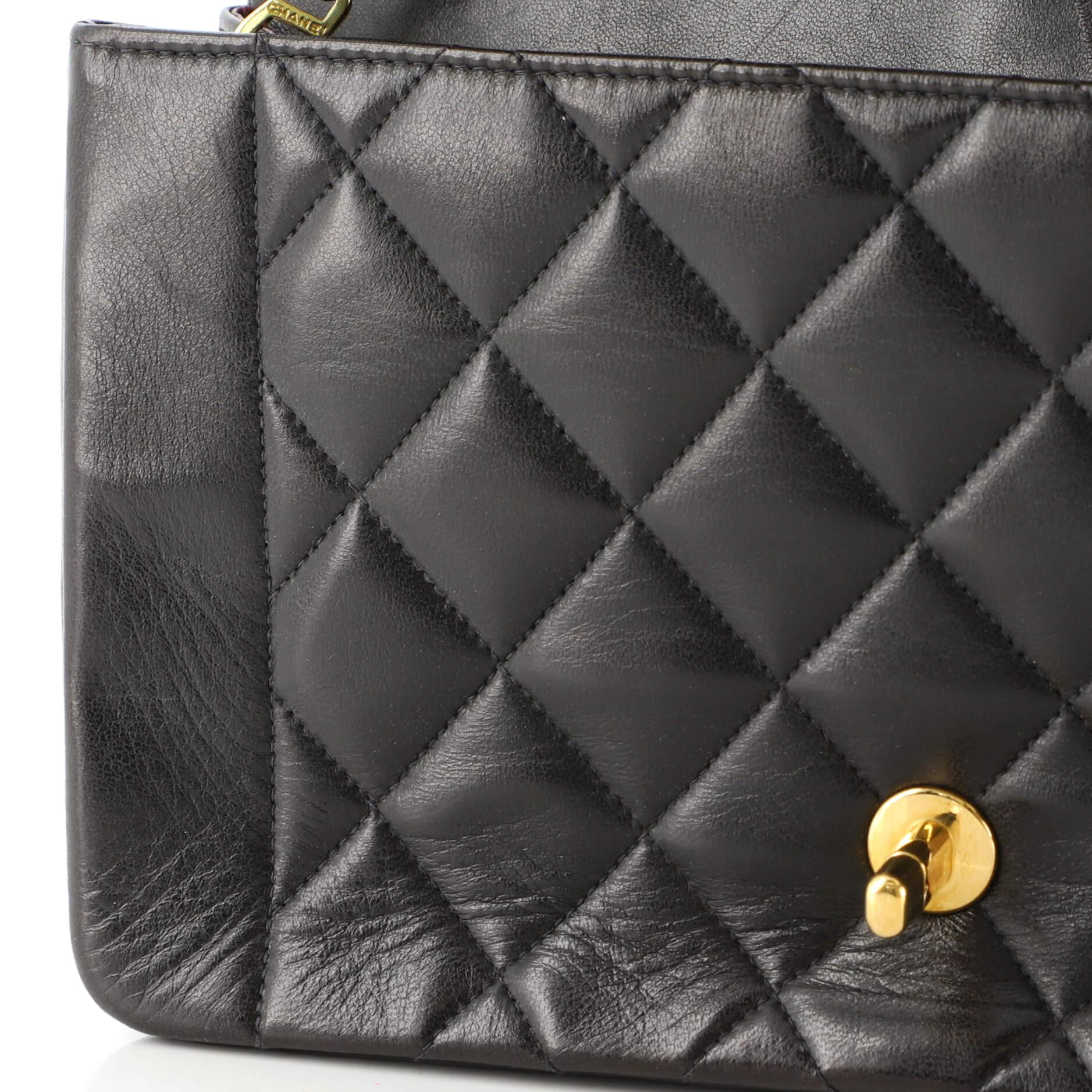 Chanel Vintage Diana Flap Bag Quilted Lambskin Medium 2