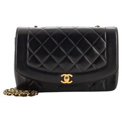 Diana Flap Small Lambskin 4M – Keeks Designer Handbags