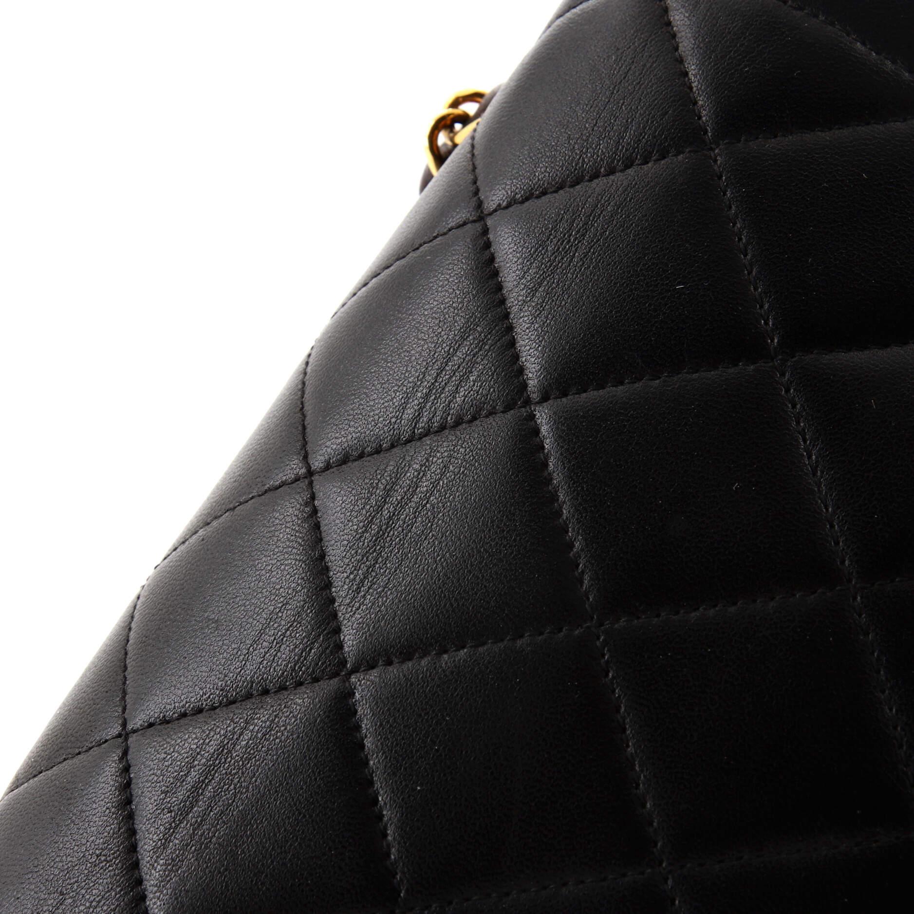 Chanel Vintage Diana Flap Bag Quilted Lambskin Small 4