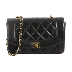 Chanel Diana Flap Bag Vintage - 17 For Sale on 1stDibs