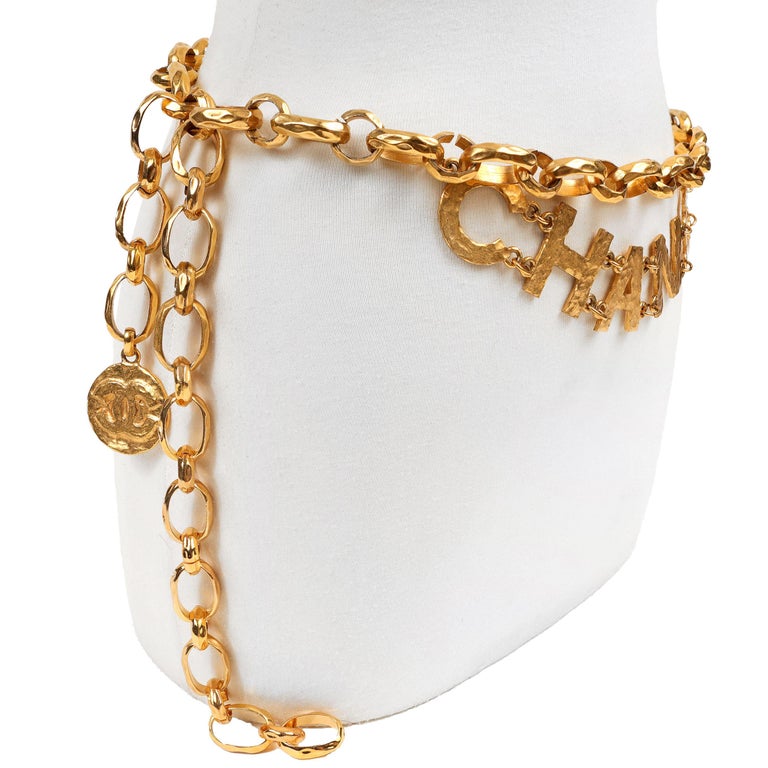 Chanel Vintage Double Layer CHANEL Runway Belt Chanel Vintage Double Layer CHANEL Runway Belt - Designer  main image 4