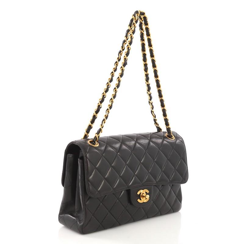 chanel double sided flap bag