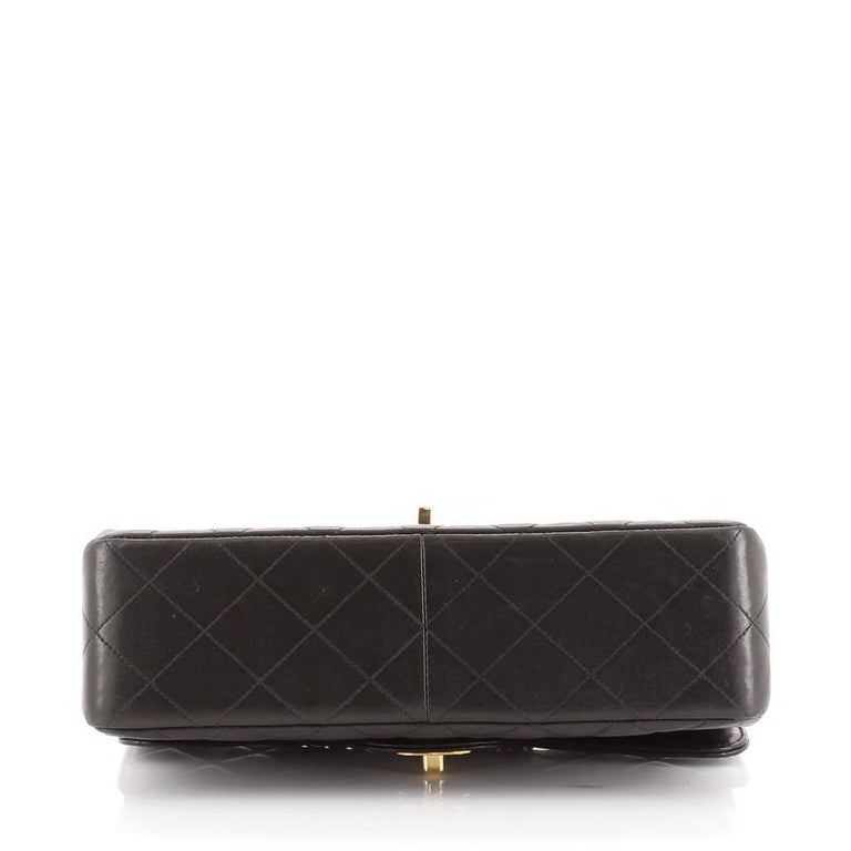 Chanel Vintage Double Sided Flap Bag Quilted Lambskin Small at 1stDibs