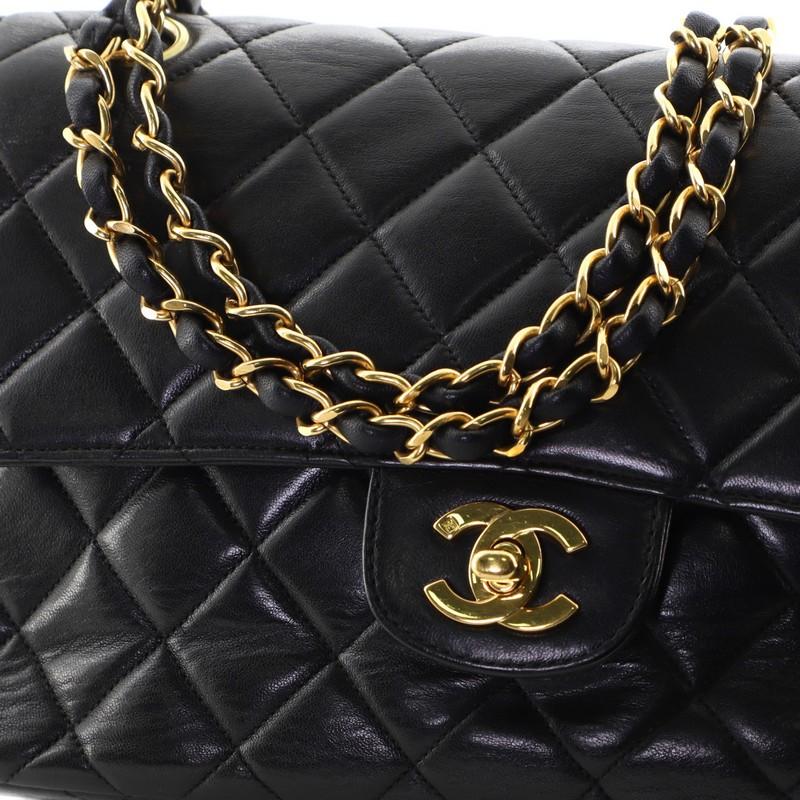 Chanel Vintage Double Sided Flap Bag Quilted Lambskin Small 2