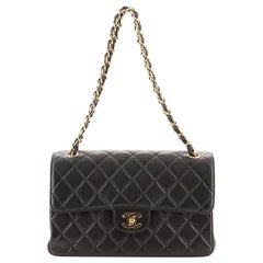 Chanel Vintage Double Sided Flap Bag Quilted Lambskin Small