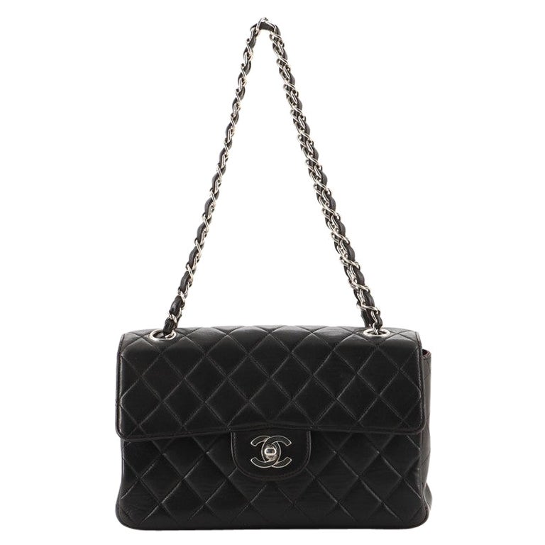 Chanel Vintage Double Sided Flap Bag Quilted Lambskin Small