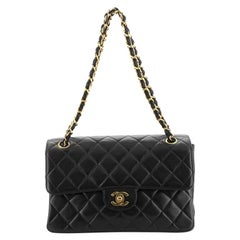 Chanel Vintage Double Sided Flap Bag Quilted Lambskin Small