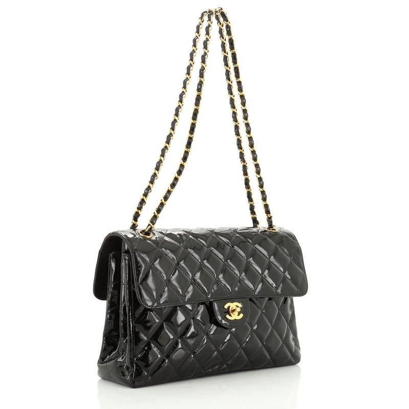 Chanel double sided flap bag hot sale