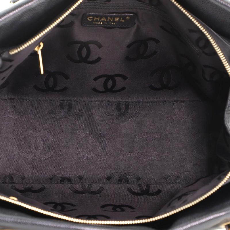 Women's or Men's Chanel Vintage Double Sided Zip Tote Caviar Medium