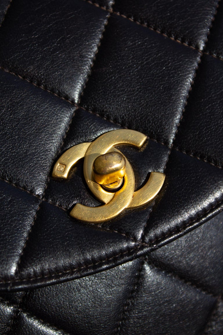 chanel vintage leather quilted backpack Duma Lambskin CHANEL Pre-Owned Quilted Backpack |