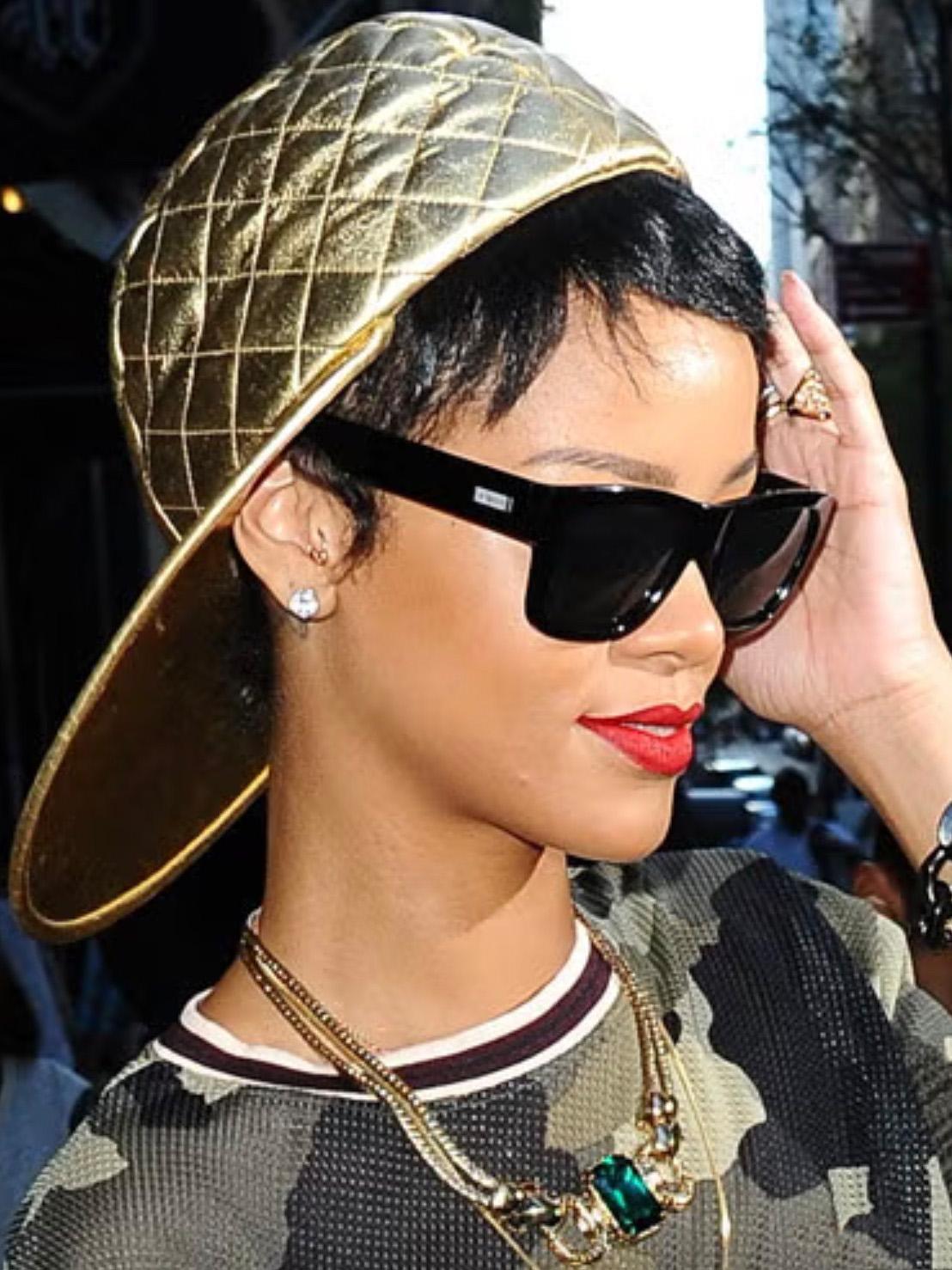 Chanel Vintage F/W 1991 Hip-Hop Gold Quilted  Lambskin Baseball Cap Hat 9
