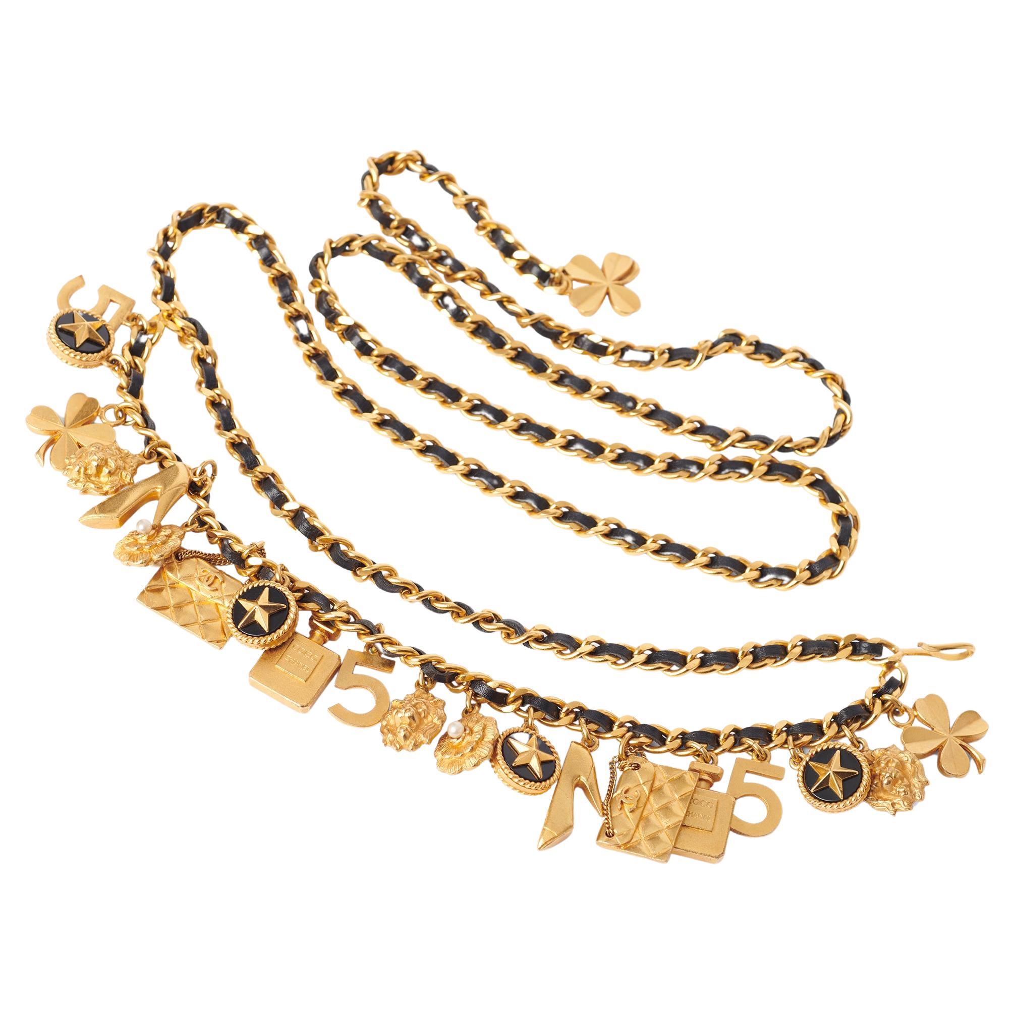 Chanel Vintage H/W 1993/94 Lucky Charms Kettengürtel