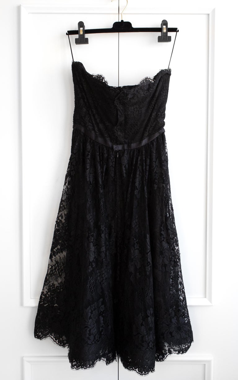 chinese dress ladies Chanel 24B black lace dress main image 1