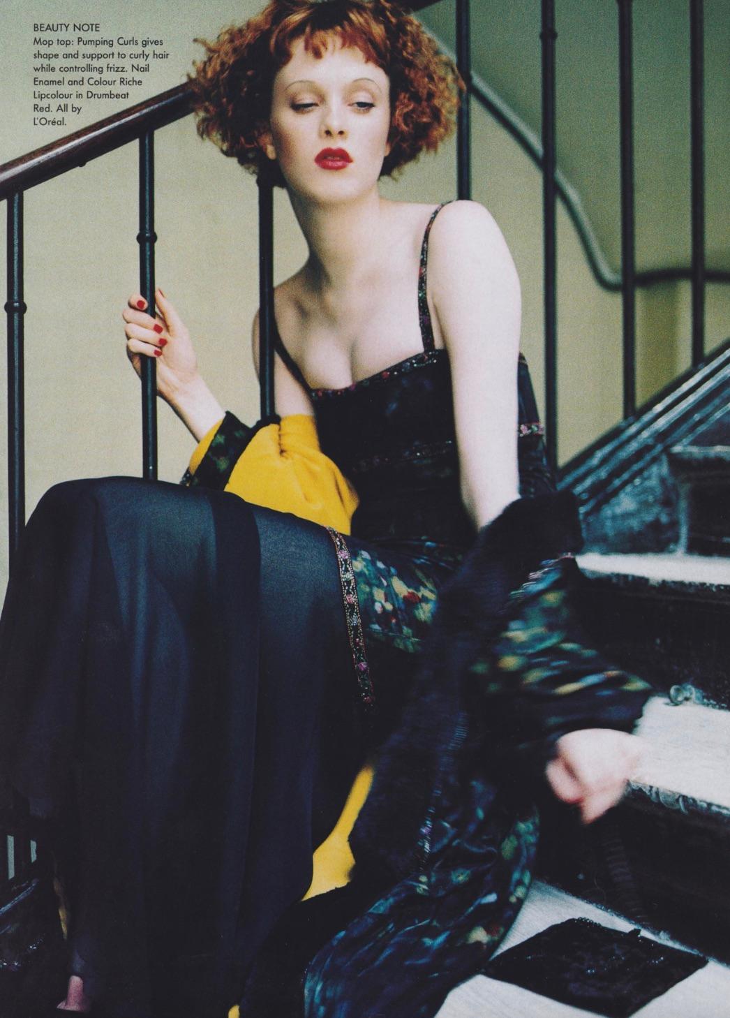 Women's Chanel Vintage Fall/Winter 1997 Black Green Watercolor Beaded 97A Gown Dress For Sale