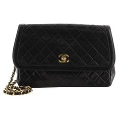 Chanel Vintage Flap Bag Quilted Lambskin Medium