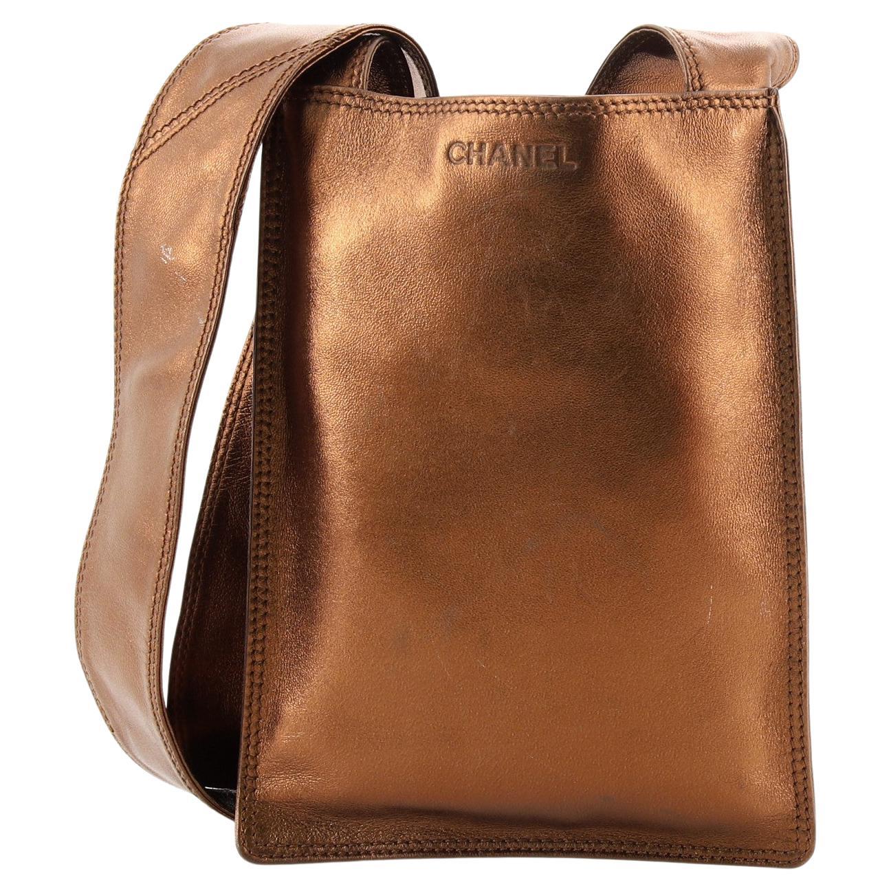 mini messenger bolsa chanel