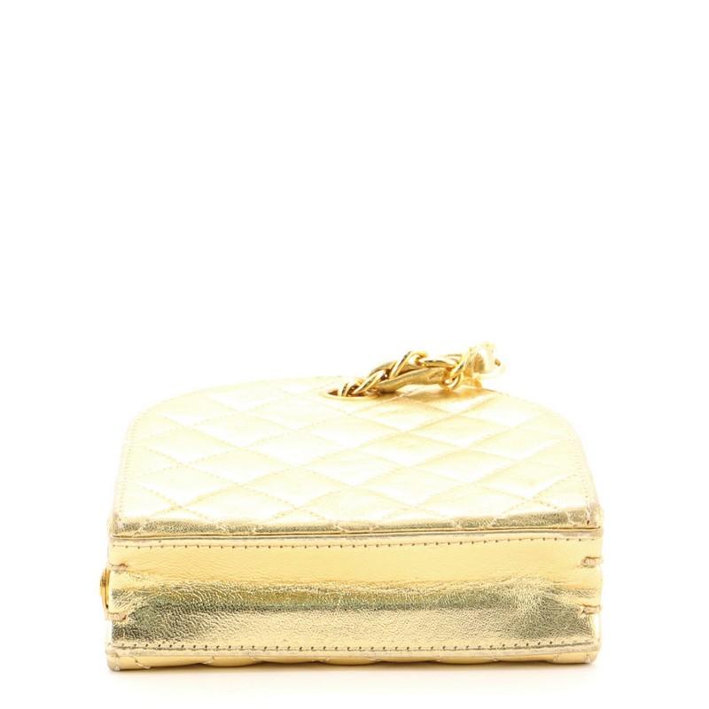 Women's Chanel Vintage Frame Clutch Bag Quilted Leather Mini