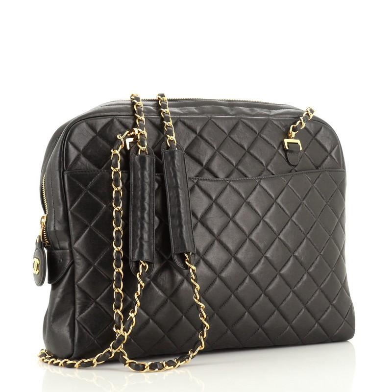 chanel large camera bag