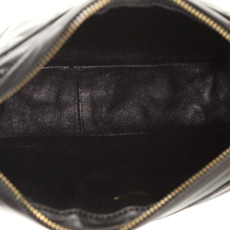 Women's or Men's Chanel Vintage Front Pocket Camera Bag Quilted Lambskin Medium
