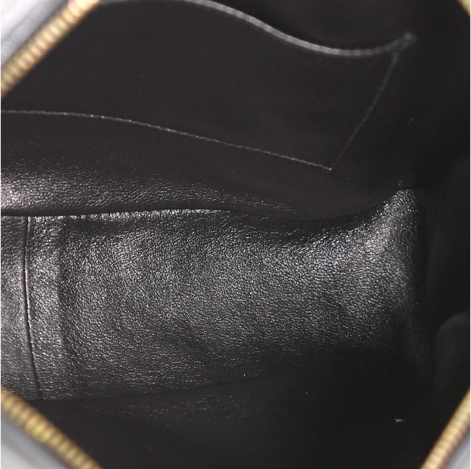 Women's Chanel Vintage Front Pocket Camera Bag Quilted Leather Large