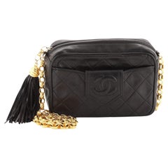 Chanel Vintage Front Pocket Camera Bag Quilted Leather Mini Chanel Vintage Front Pocket Camera Bag Quilted Leather Mini