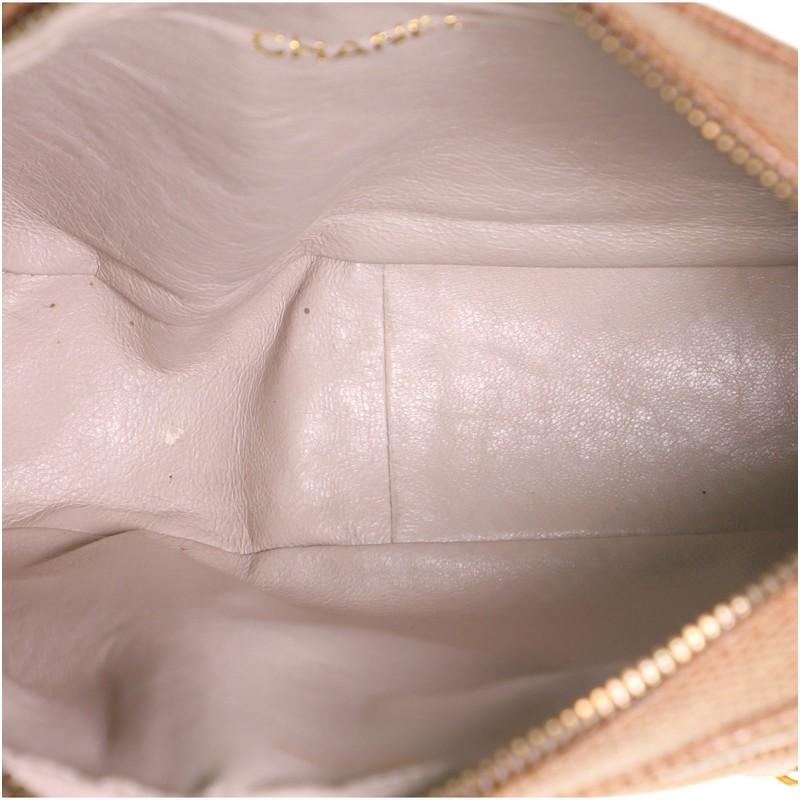 Chanel Vintage Front Pocket Camera Bag Quilted Lizard Small 1
