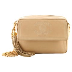Chanel Vintage Front Pocket CC Camera Bag Lambskin Medium