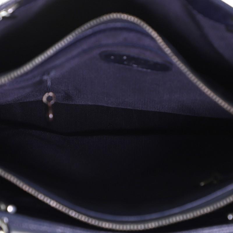 Chanel Vintage Front Pocket Shoulder Bag Quilted Caviar Medium 1