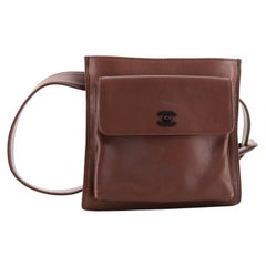 Chanel Vintage Front Pocket Waist Bag Leather Small Chanel Vintage Front Pocket Waist Bag Leather Small