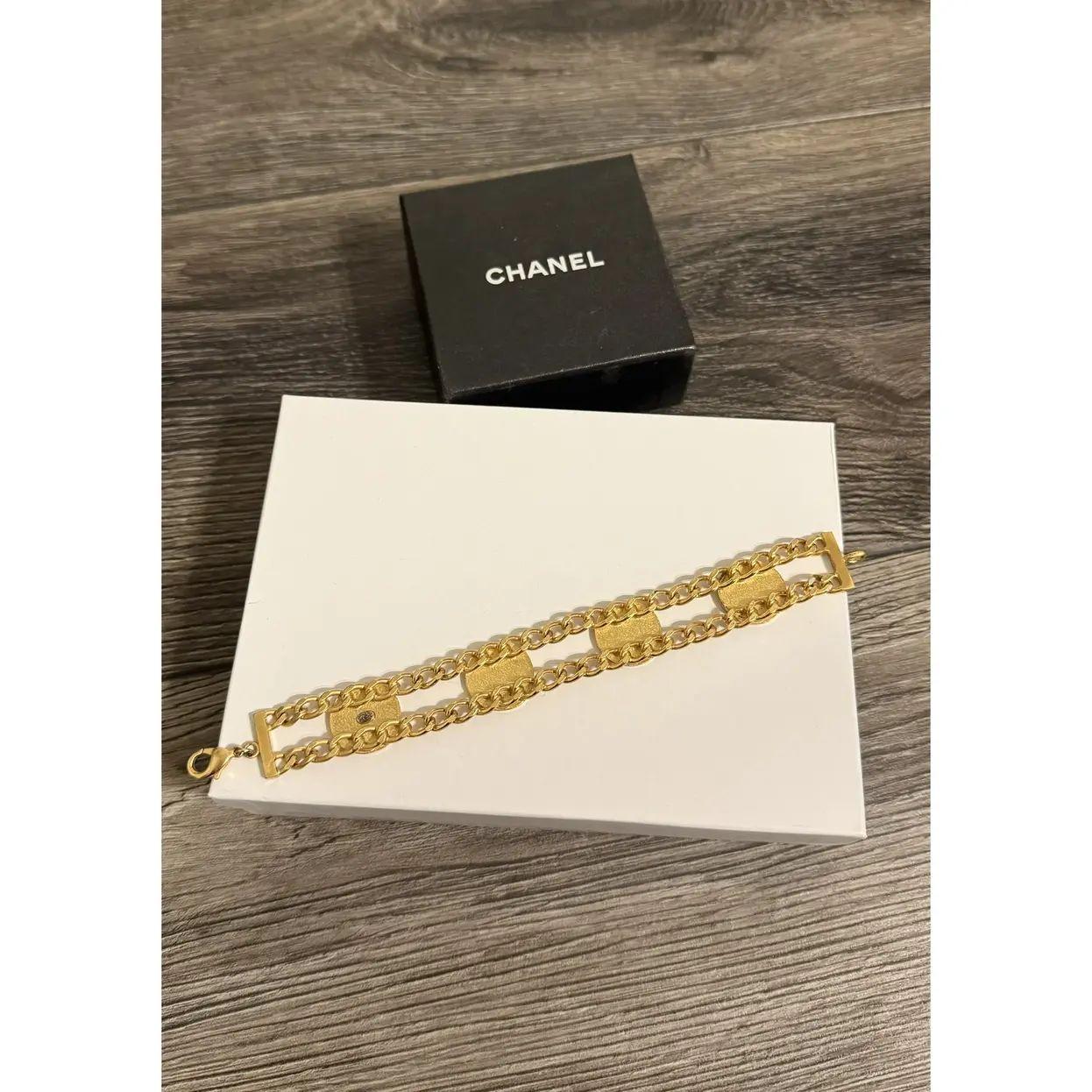 Chanel Vintage Gold CC Heart Star Black Coin Bracelet, circa 2001 For Sale 6